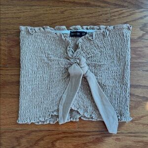 Cotton On Tan Crop Top